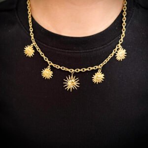 Collier "Rayon de soleil"