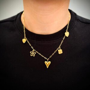 Collier "Jardin d'amour"