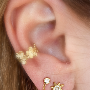 Duo d'Oreilles "Constellation"  - Puce & Étoile Céleste