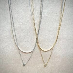 Collier "Duo éclat"