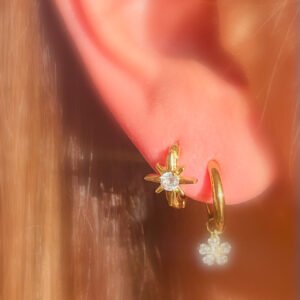 Boucles d'oreilles "Bonne Étoile"