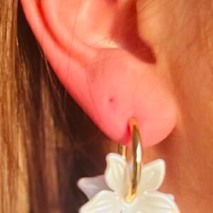 Boucles d'oreilles "Aube Fleurie"