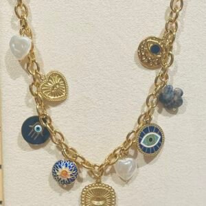 Collier "Regard d'Or"