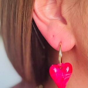 Boucles d'oreilles "Cœur Bohème"