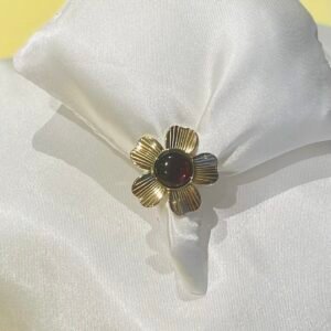 Bague "Garnet Rose"