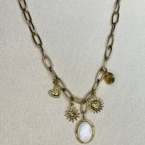 Collier Pampilles Étoiles et Cœur – Le Néva