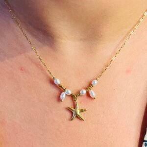 Collier Perles d'Eau Douce Marines – L'Océane